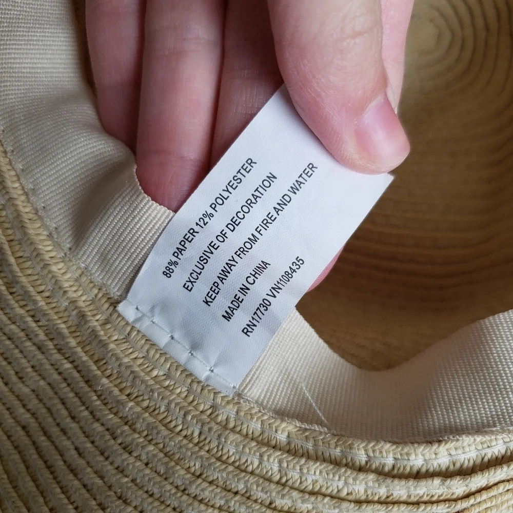 Target| Embroidered Summer Floppy Hat Tan